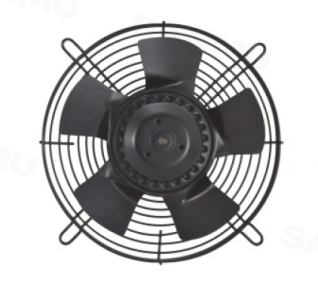 Осевой вентилятор с защитной решеткой Ровен YWF(K)4E-450-Z (Axial fans) всасывание